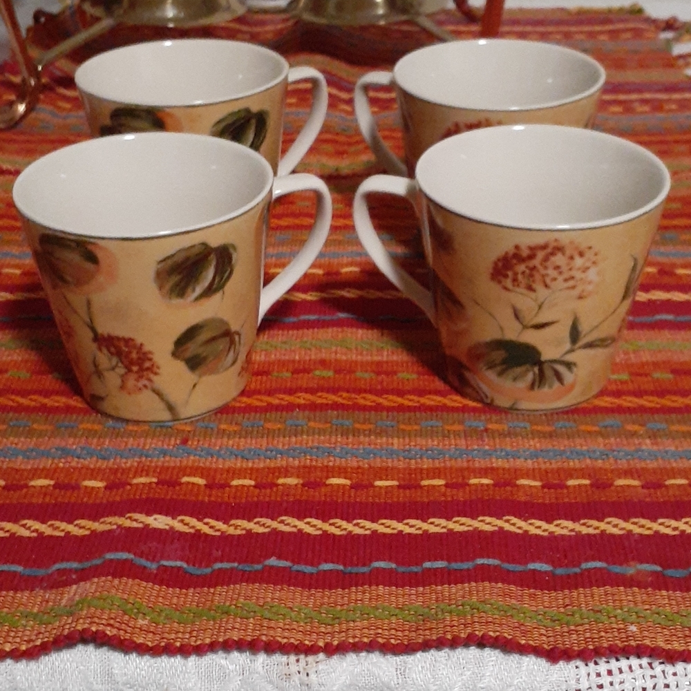 222 Fifth asian watercolor stoneware